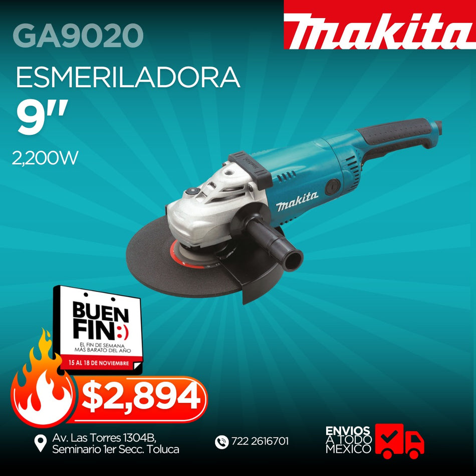 Esmeriladora angular Makita GA9020