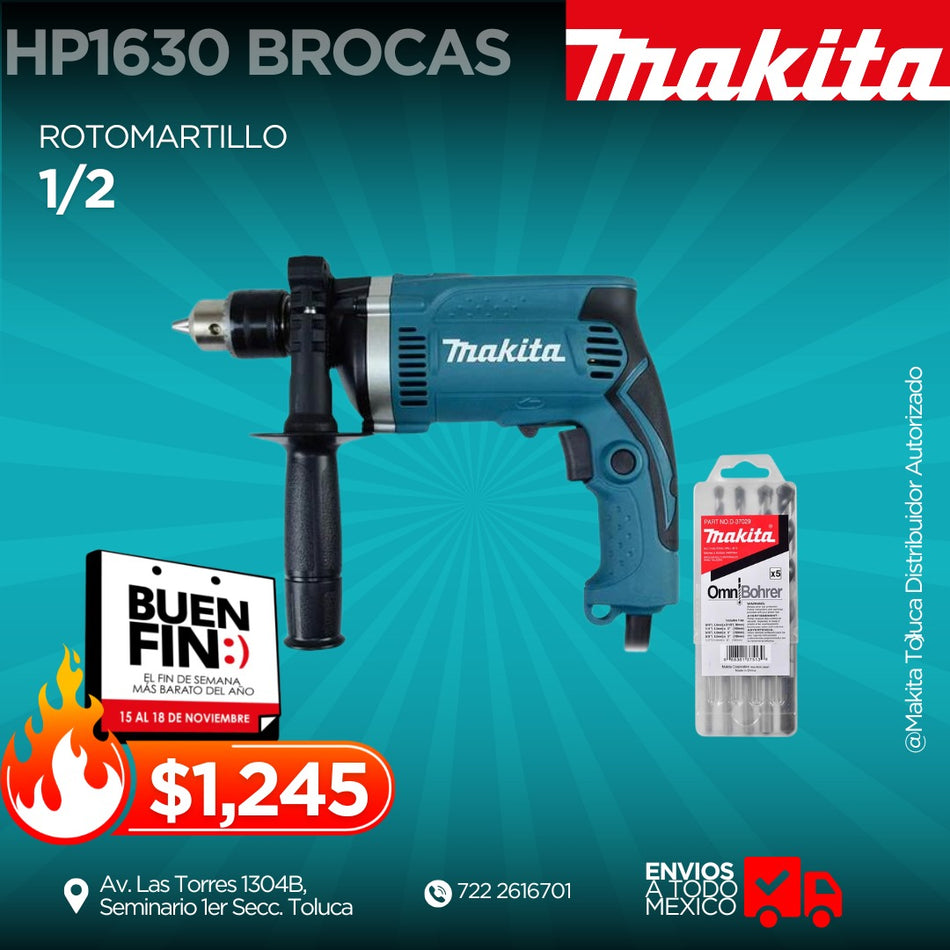 Rotomartillo Makita HP1630