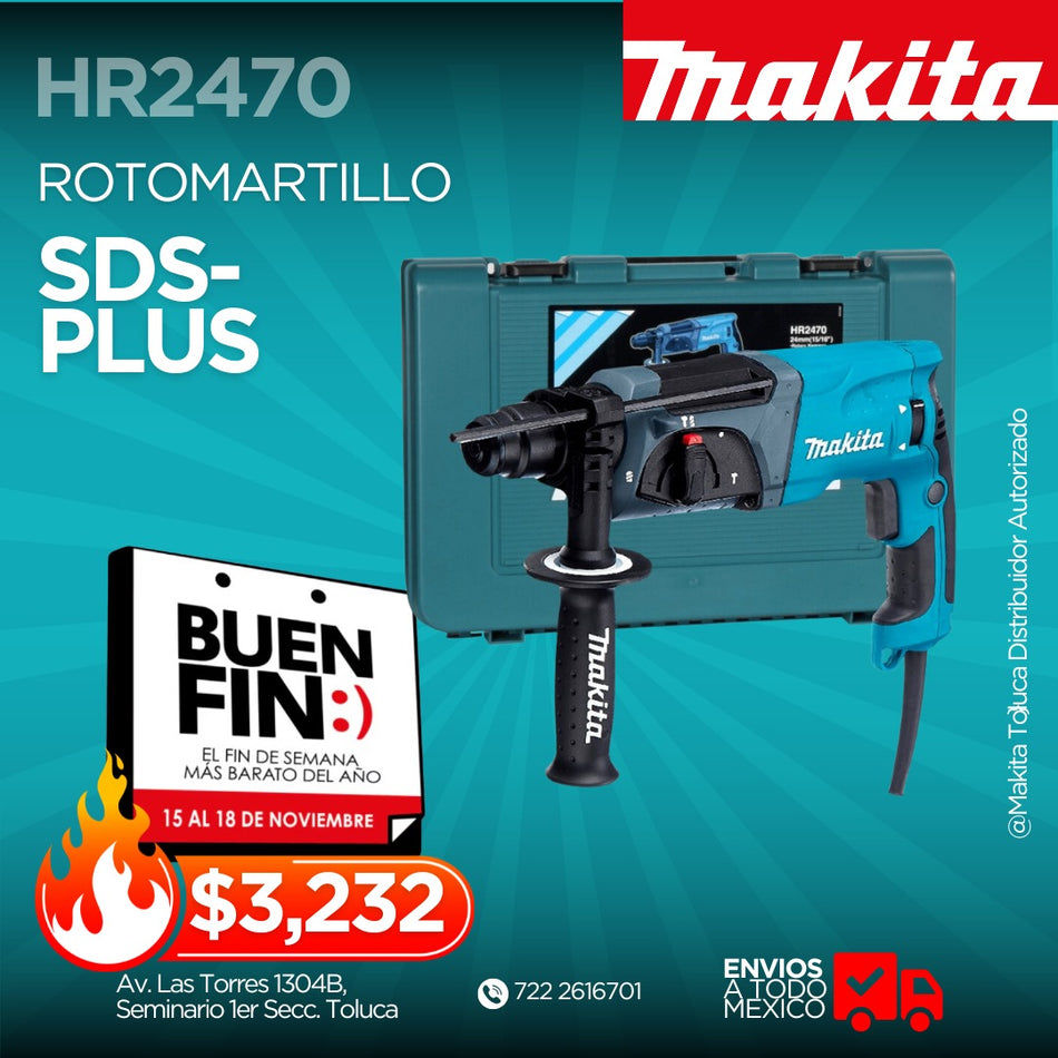 Rotomartillo Makita HR2470