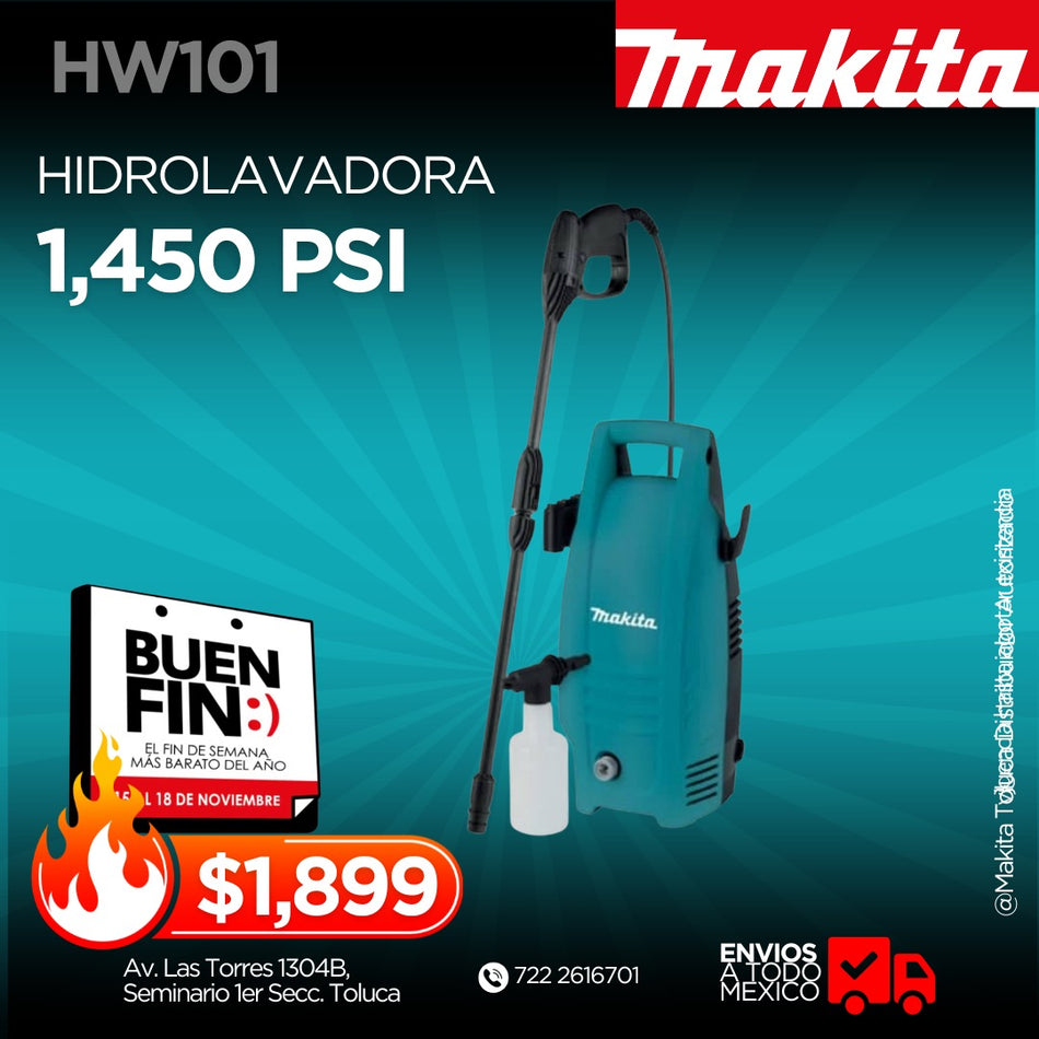 Hidrolavadora Makita HW101